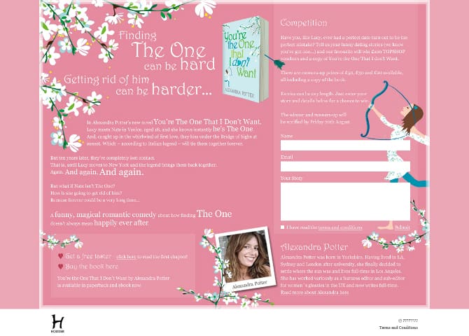 Publisher websites and blogs