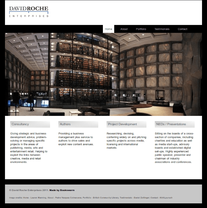 Publisher websites and blogs