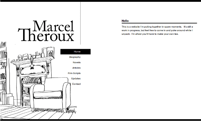 Author websites and blogs